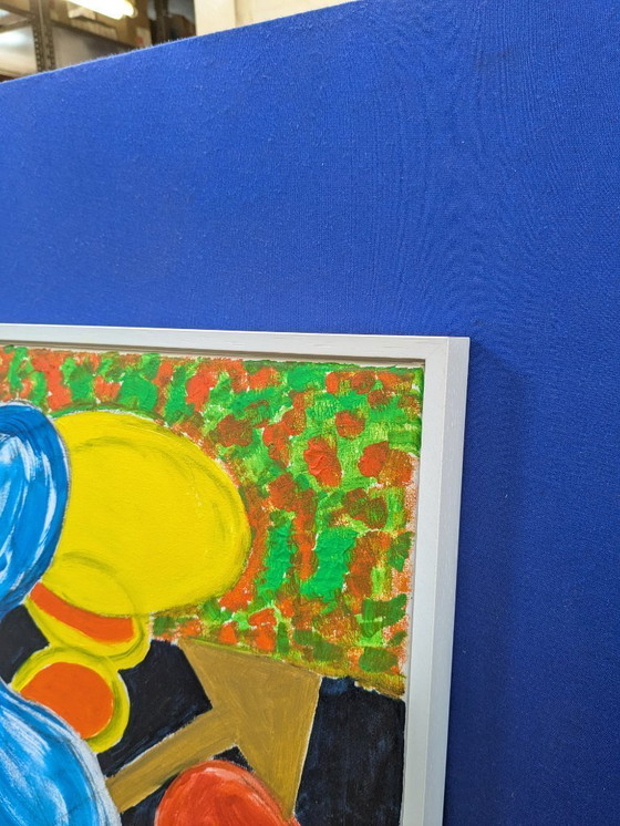 Image 1 of SOFT CELL ANIMAL PRINT INTERIOR ORIGINAL NIGEL WATERS NACH HOWARD HODGKIN