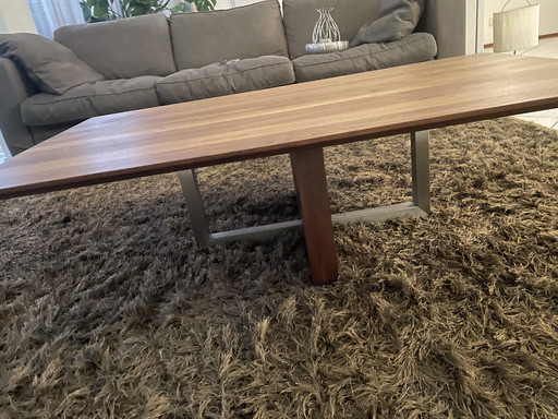 American walnut coffee table