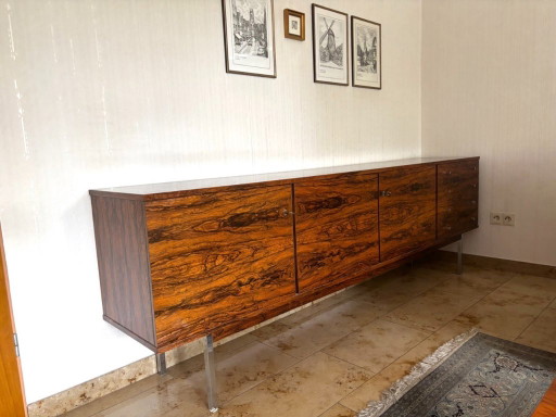 Buffet bas vintage en palissandre