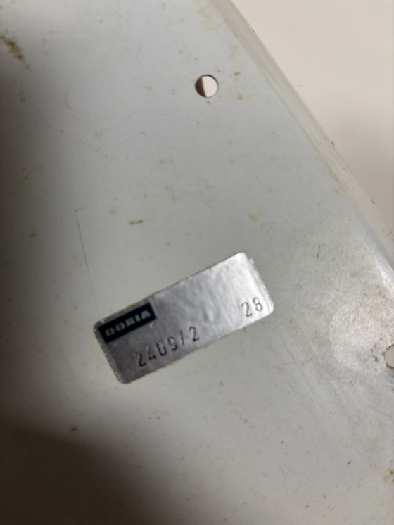 Image 1 of lazen en messing wandlampen van Doria Leuchten, Duitsland, jaren 60, set van 2