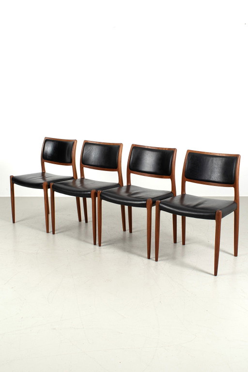 Set di 4 sedie da pranzo Møller