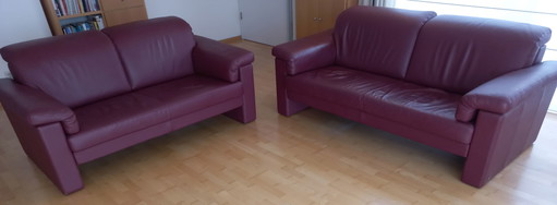 2x Rolf Benz Bänke