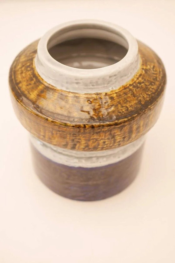 Image 1 of Vase Titus en poterie par Olle Alberius pour Rörstrand, Suède, années 1960