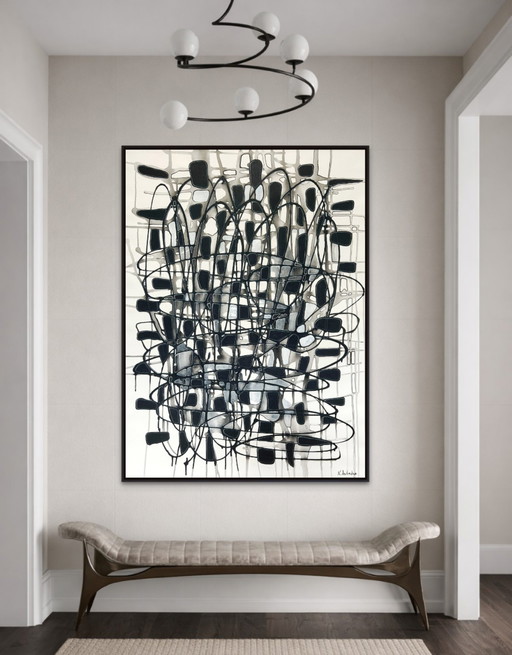 Natia Antadze Abstract Composition XXL
