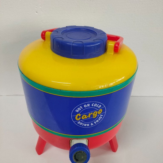 Distributeur Rétro Drink Cargo Chaud & Froid, Accessoires de cuisine, Plastique, Bleu, Retro (photo 7 sur 10)