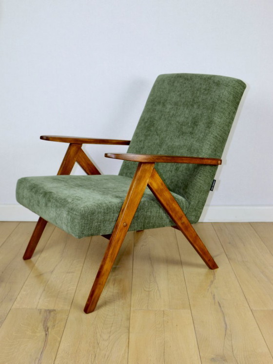 Image 1 of B-310 VAR Sessel olivgrün strukturell - 2 Stück verfügbar