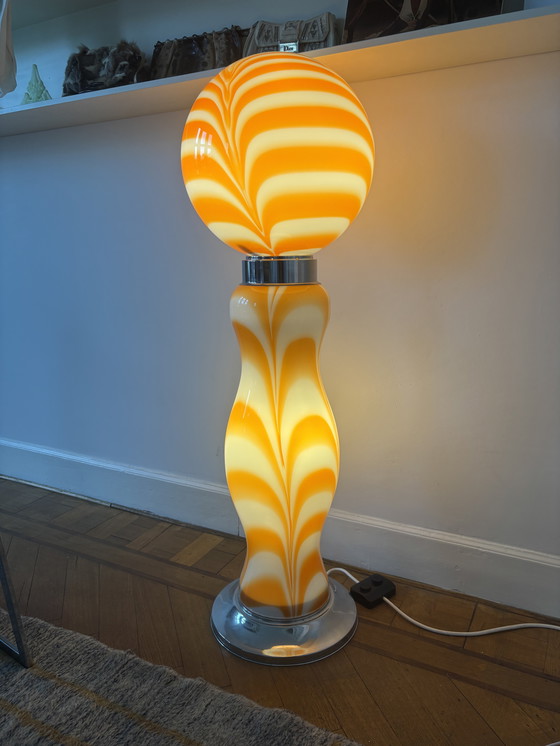 Image 1 of Murano glass lollipop lamp