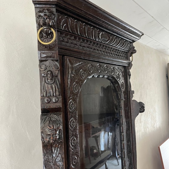 Image 1 of Mobile angolare in vetro a 2 parti