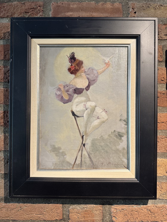 Image 1 of Pierre Bonnaud ( Lyon 1865-1930) Oil on canvas.