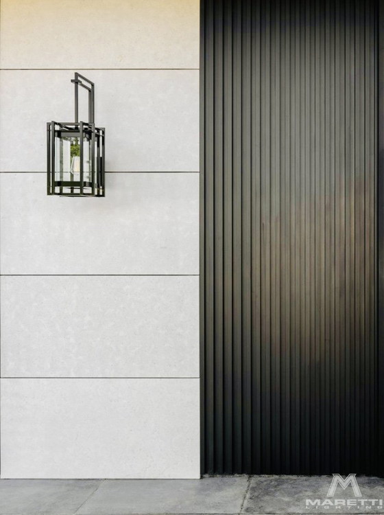Lampada da parete per esterni Costa II di Marcel Wolterinck – Applique, rvs, Glass (photo 4 of 6)