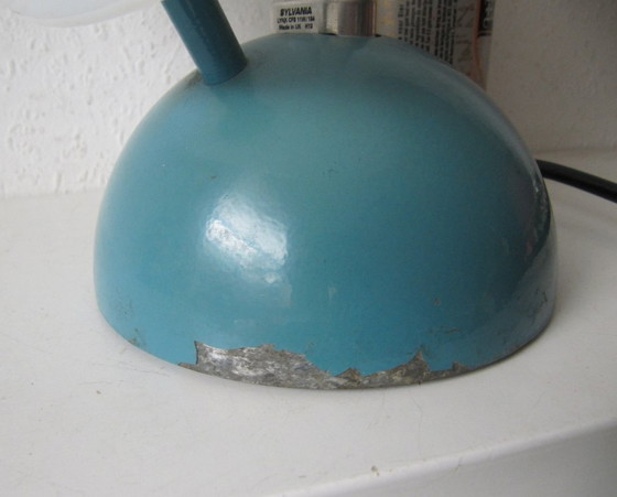 Lampada da tavolo Pall, stile Memphis, Barbieri & Marianelli anni '80, Lampade da tavolo, Metallo, Plastica (foto 9 di 9)