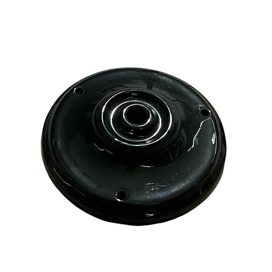 Lampada a Sospensione Industriale Holophane con Globo in Vetro Prismatico – Lampade a sospensione, Glass (photo 10 of 10)