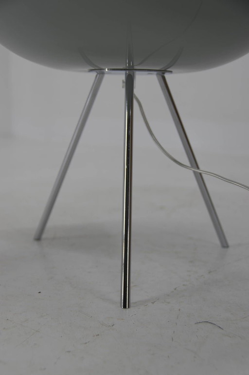 Moderne Italiaanse vloerlamp van glas en staal van Fontana Arte, jaren 2010