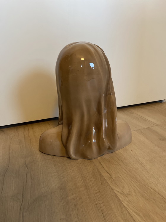 Image 1 of Le Bertetti Torino Italia Busto de Mujer en Cerámica “Giovanetta”