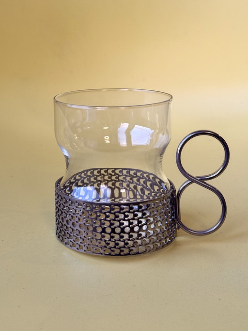 Bicchiere da tè Iittala Tsaikka design Timo Sarpaneva