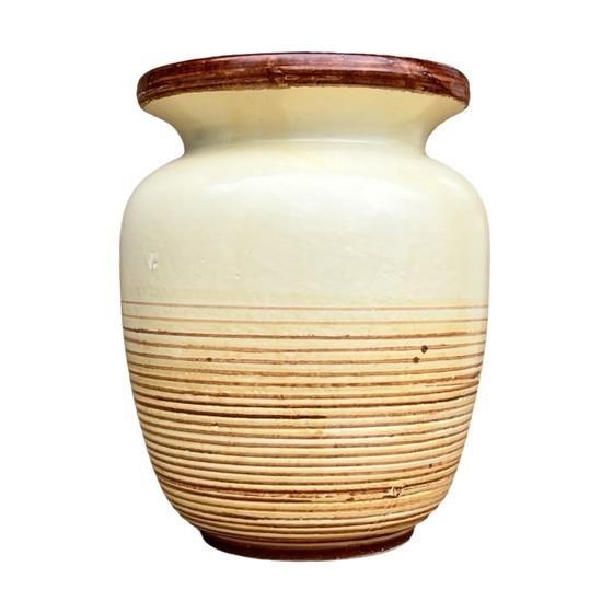 Image 1 of Vaso in ceramica VEB Haldensleben, Germania, anni 1950.