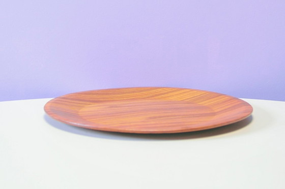 Vintage Teak Charger Plate – Table accessories, Wood (photo 2 of 6)