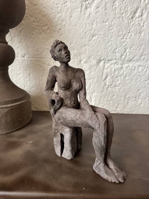 Bildhauerei Aktstudie Raku-Keramik – beeldhouwkunst, Ceramic