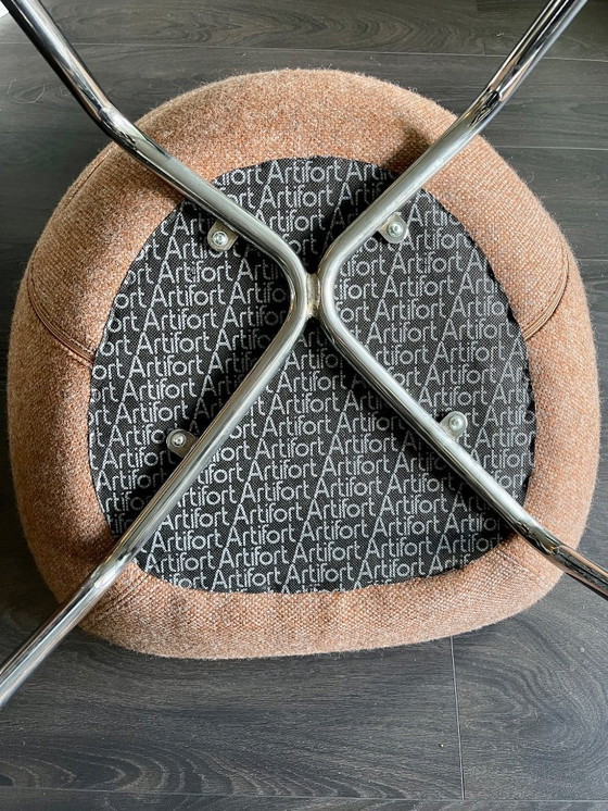 Image 1 of 4x Artifort Shark eetkamer stoelen