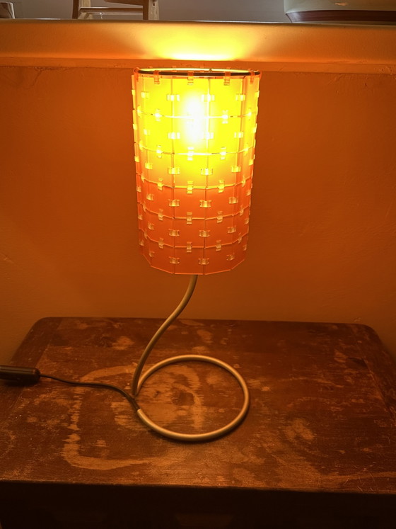 Image 1 of Pop zart Mid Century Table Lamp 1970s 