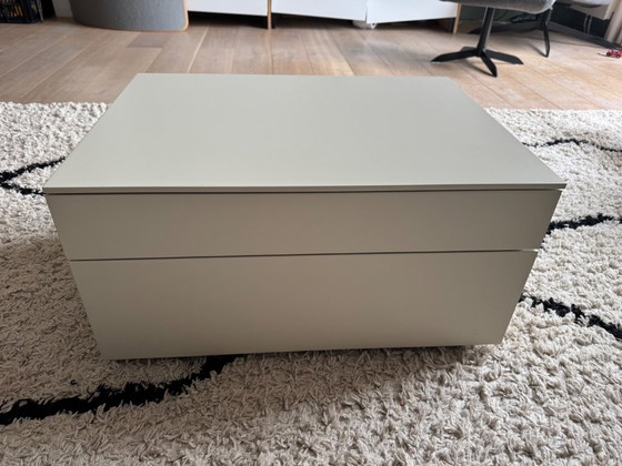 Image 1 of Table de chevet design Porro beige