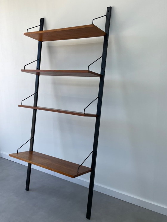 Vintage wandsysteem, Poul Cadovius, Royal System – Wandkast, Metal (photo 4 of 13)
