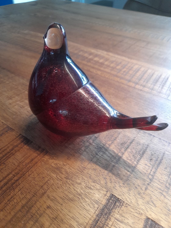 Image 1 of Set rode duiven van ArtGlass Team