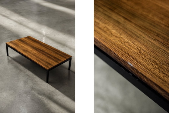 Vintage lage teakhouten salontafel in mid-century modern stijl, Denemarken, jaren 70 – Wood (photo 11 of 11)