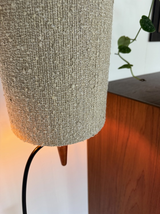 Image 1 of Lampada da terra vintage in teak anni '60