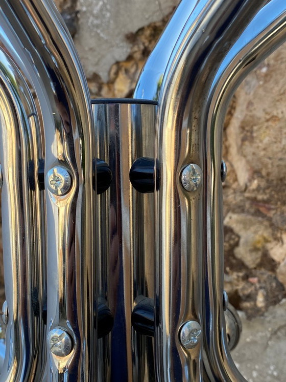 Image 1 of Appendiabiti vintage 1970 in metallo cromato