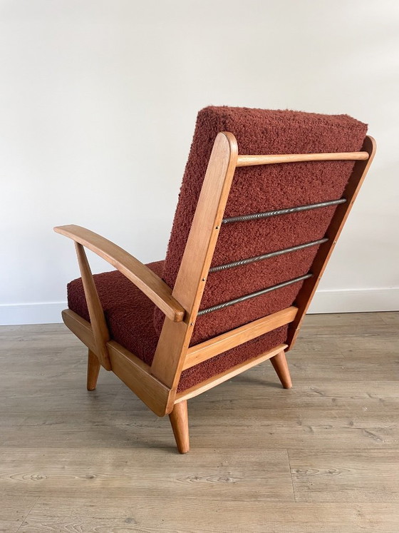 Fauteuil Vintage | Récemment Retapissé | Terra | Guell Lamadrid – Wood (photo 2 of 6)