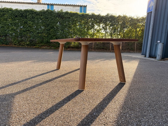 Wood Air Dining table 180x110x75, Functionals, Aluminium, Beige (photo 8 of 12)