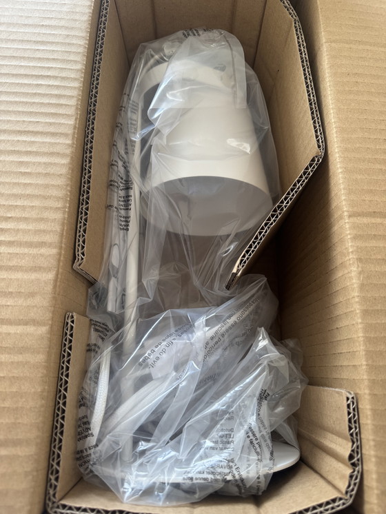 Image 1 of Leitmotiv Schreibtischlampe Steady - Matt Weiß - 12.5x36cm