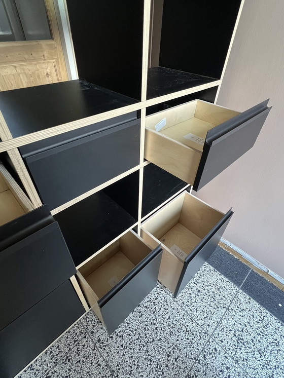 Image 1 of Tylko shelf black plywood