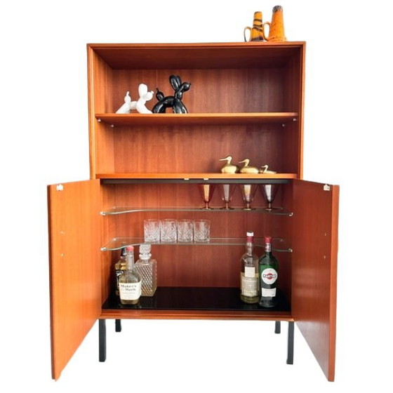 Image 1 of Vintage mid-century teak buffetkast Deens Design barkast 1960's