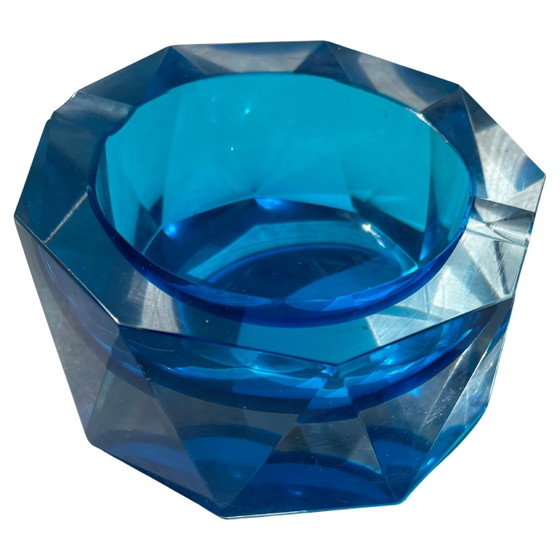 Cendrier sculptural en verre submergé par Gianfranco Mandruzzato Murano 1970 – Accessoires de table, Modern (photo 6 of 22)