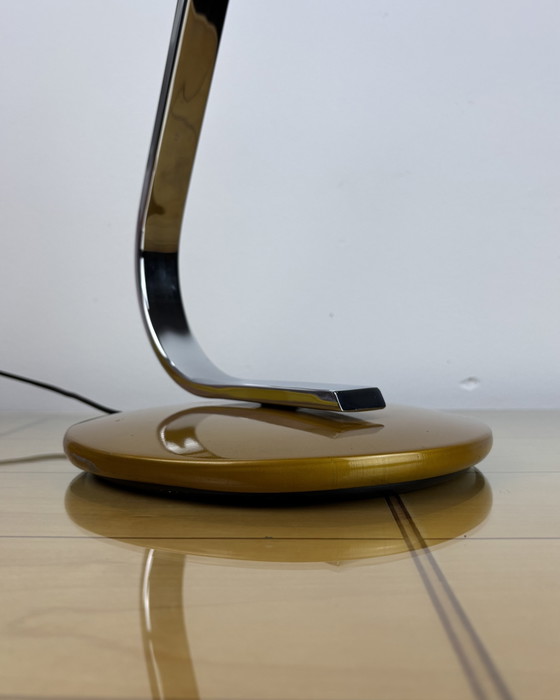Image 1 of Brutalist Fase 520C Table Lamp by Luis Pérez de la Oliva 1960s-1970s, Spain, Mid-Century, Space Age, Industrial Design