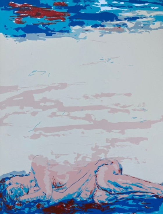 Image 1 of Henk van Vessem (1939) - Nudo disteso