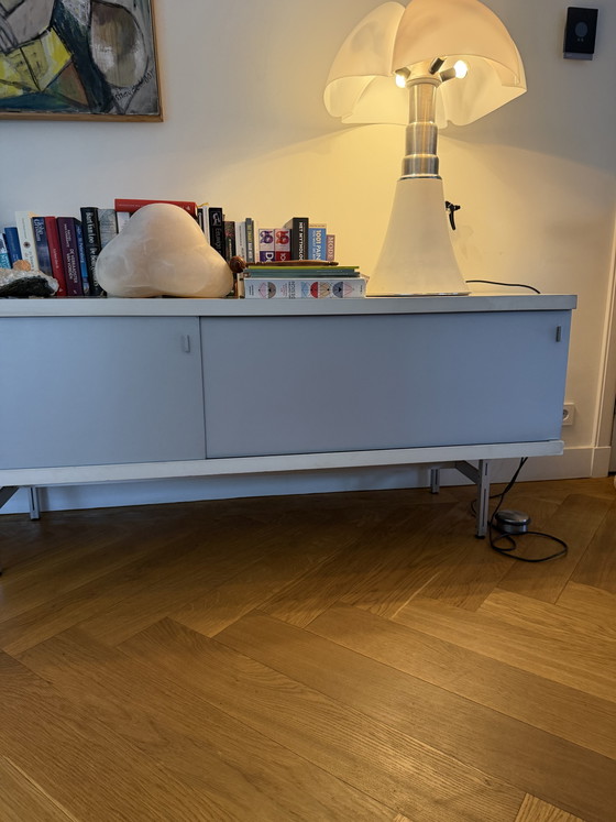 Horst Brüning Model 1730 sideboard for Behr, Germany, 1960s – Wood, Metal (photo 2 of 14)