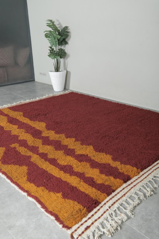 Tapis marocain en laine natural 250cmx200cm