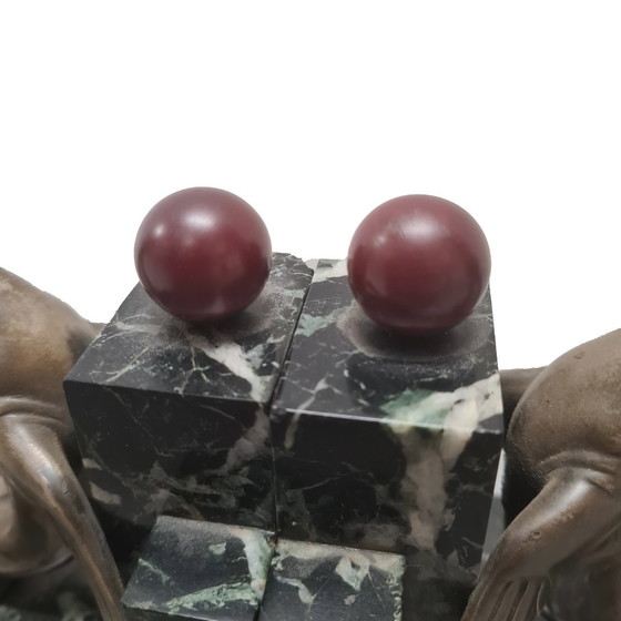 Image 1 of Serre-livres Maurice Frecourt Art déco, vers 1925