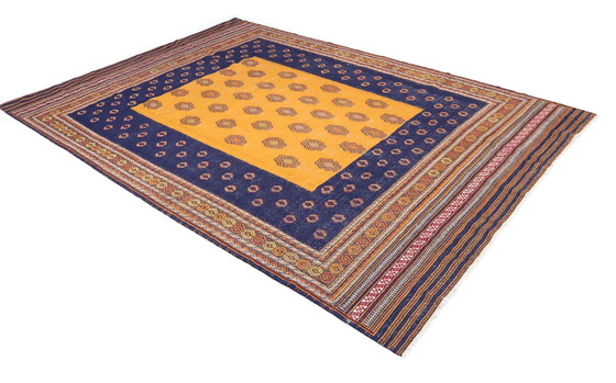 Image 1 of Afghan Kelim Deco Art Handgewebt Neuer Teppich 280 x 194 cm 