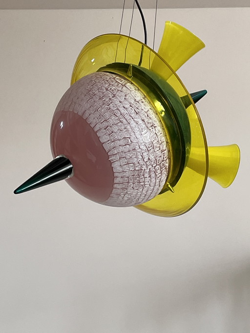 Venini, A. Mendini, Lampe suspendue Agena