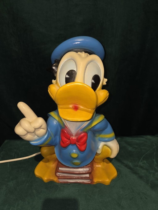 Lampe vintage Donald Duck Disney – Fabriquée en Allemagne – Édition collector rare