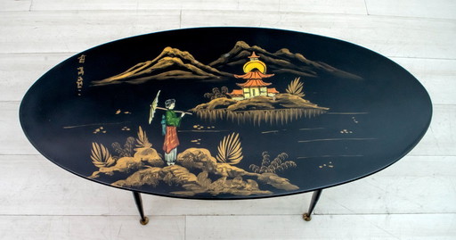 Mid Century Moderne Chinese Lak Salontafel, 1960