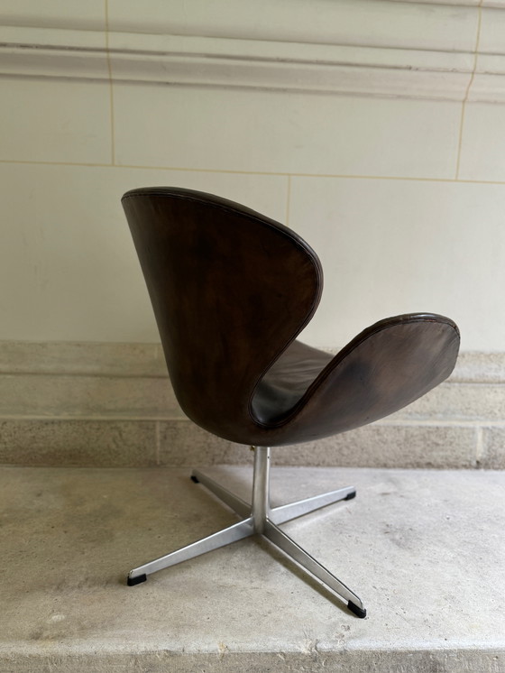 Image 1 of Swan Sessel Arne Jacobsen Für Fritz Hansen 1Erste Auflage.