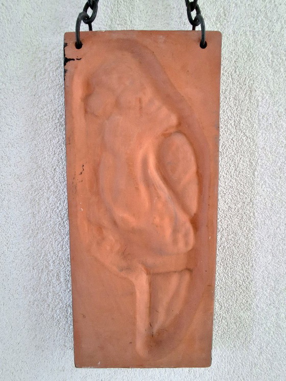 Decorazione murale Pappagallo 'Luxus' Carstens Keramik – Decorazioni murali, Ceramic, Cast Iron, Vintage (photo 6 of 6)