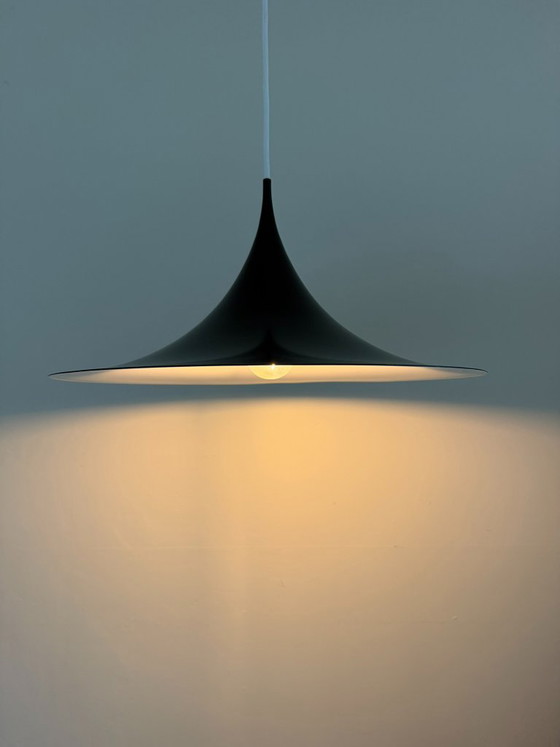 Vintage Fog & Morup Semi (47cm) - Thorup & Bonderup - Danish design lamp, Fog & Mørup, Pendant lamps (photo 4 of 11)