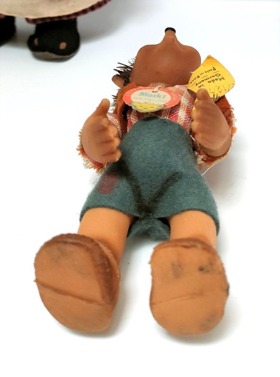 Image 1 of hedgehog family by Steiff