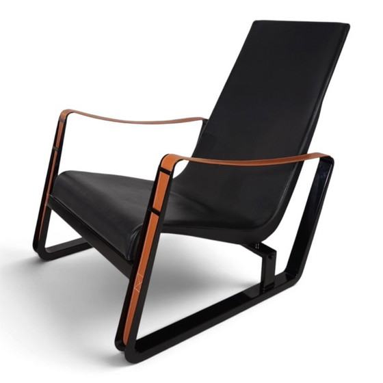 Poltrona lounge Cité di Jean Prouvé per Vitra, 1930 – Poltrone, Pelle, Metallo, Vintage (photo 12 of 21)